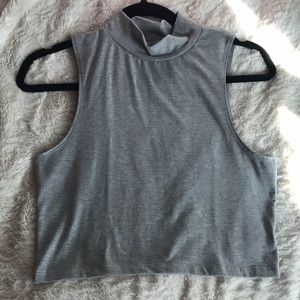 Charlotte Russe Crop Halter Top